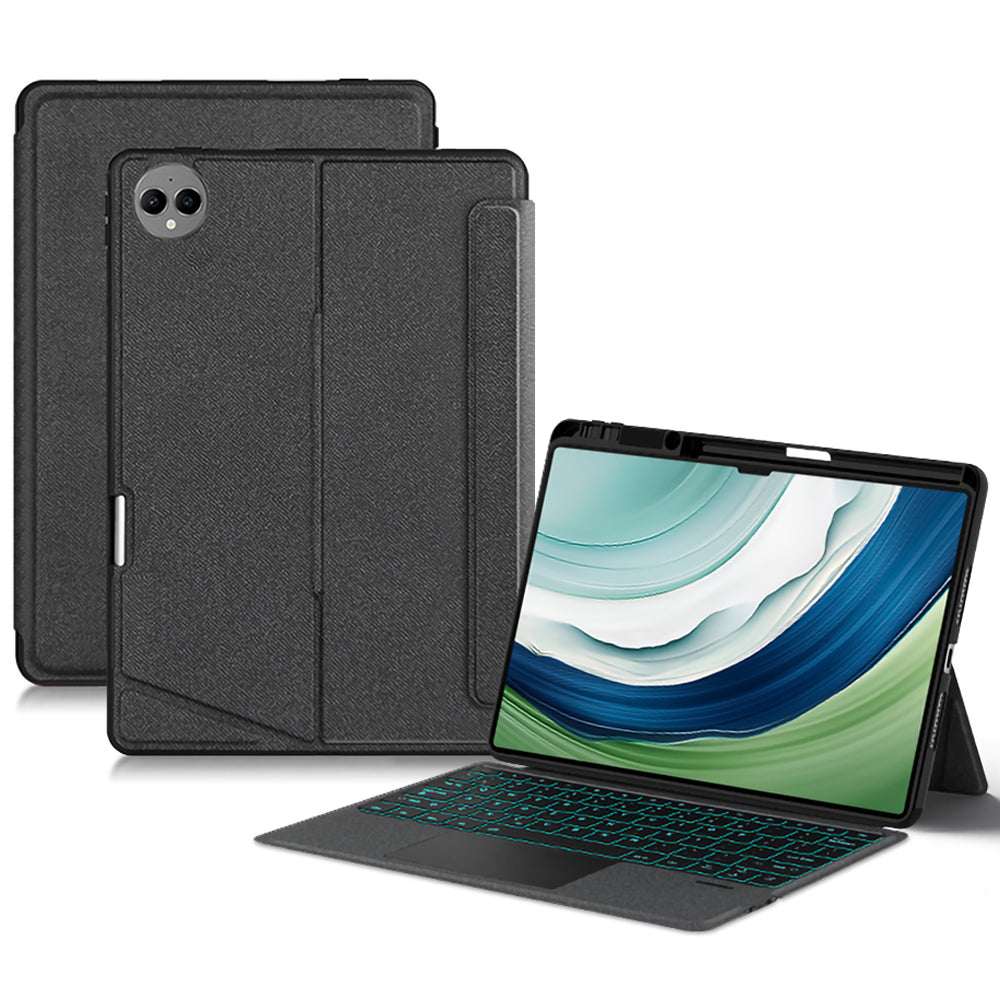 For Huawei MatePad Pro 13.2 Leather Case + Detachable Wireless Bluetooth Keyboard with Backlight For Huawei MatePad Pro 13.2 Leather Case + Detachable Wireless Bluetooth Keyboard with Backlight